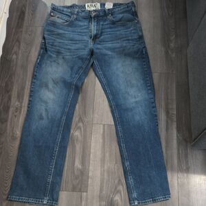 Ariat Men's 38x34 Slim Straight Denim Jeans